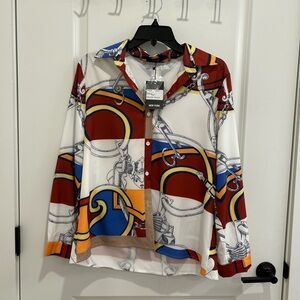 NWT N by Nancy Long Sleeve Blouse